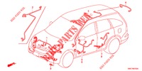 KABELBAUM (LH) (2) für Honda CR-V 2.0 EXECUTIVE 5 Türen 5 gang automatikgetriebe 2012