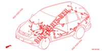 KABELBAUM (LH) (4) für Honda CR-V 2.0 EXECUTIVE 5 Türen 5 gang automatikgetriebe 2012