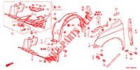 KOTFLUEGEL, VORNE  für Honda CR-V 2.0 EXECUTIVE 5 Türen 5 gang automatikgetriebe 2012