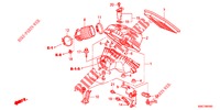LUFTFILTER (2.0L) für Honda CR-V 2.0 EXECUTIVE 5 Türen 5 gang automatikgetriebe 2012