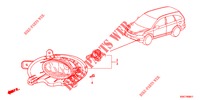 NEBELSCHEINWERFER (2) für Honda CR-V 2.0 EXECUTIVE 5 Türen 5 gang automatikgetriebe 2012