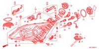 SCHEINWERFER (AFS) für Honda CR-V 2.0 EXECUTIVE 5 Türen 5 gang automatikgetriebe 2012