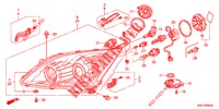 SCHEINWERFER  für Honda CR-V 2.0 EXECUTIVE 5 Türen 5 gang automatikgetriebe 2012