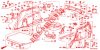 SEITENWANDVERKLEIDUNG(2D)  für Honda CR-V 2.0 EXECUTIVE 5 Türen 5 gang automatikgetriebe 2012