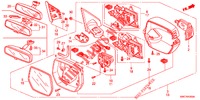 SPIEGEL/SCHIEBEDACH  für Honda CR-V 2.0 EXECUTIVE 5 Türen 5 gang automatikgetriebe 2012