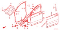 TUERTAFELN, VORNE(2D)  für Honda CR-V 2.0 EXECUTIVE 5 Türen 5 gang automatikgetriebe 2012