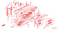 TUERVERKLEIDUNG, VORNE (LH) für Honda CR-V 2.0 EXECUTIVE 5 Türen 5 gang automatikgetriebe 2012