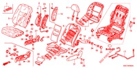 VORDERSITZ/SITZGURTE (D.) für Honda CR-V 2.0 EXECUTIVE 5 Türen 5 gang automatikgetriebe 2012