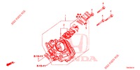 DROSSELKLAPPENGEHAEUSE (2.0L) für Honda CR-V 2.0 COMFORT 5 Türen 6 gang-Schaltgetriebe 2013
