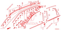 GRILL, VORNE/ZIERLEISTE  für Honda CR-V 2.0 COMFORT 5 Türen 6 gang-Schaltgetriebe 2013