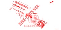 HECKSCHEIBENWISCHER  für Honda CR-V 2.0 COMFORT 5 Türen 6 gang-Schaltgetriebe 2013