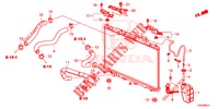 KUEHLERSCHLAUCH/RESERVETANK (2) für Honda CR-V 2.0 COMFORT 5 Türen 6 gang-Schaltgetriebe 2013