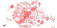 KUPPLUNGSGEHAEUSE (2.0L) für Honda CR-V 2.0 COMFORT 5 Türen 6 gang-Schaltgetriebe 2013