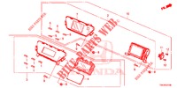 MITTLERES DISPLAY (LH) für Honda CR-V 2.0 COMFORT 5 Türen 6 gang-Schaltgetriebe 2013