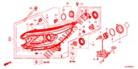 SCHEINWERFER  für Honda CR-V 2.0 COMFORT 5 Türen 6 gang-Schaltgetriebe 2013