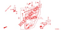 TUERVERKLEIDUNG, HINTEN(4D)  für Honda CR-V 2.0 COMFORT 5 Türen 6 gang-Schaltgetriebe 2013