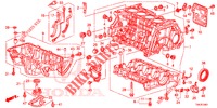ZYLINDERBLOCK/OELWANNE (2.0L) für Honda CR-V 2.0 COMFORT 5 Türen 6 gang-Schaltgetriebe 2013