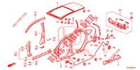 AUSSENBLECHE/DACHPLATTE  für Honda CR-V 2.0 COMFORT 5 Türen 5 gang automatikgetriebe 2013