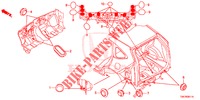GUMMITUELLE (ARRIERE) für Honda CR-V 2.0 COMFORT 5 Türen 5 gang automatikgetriebe 2013