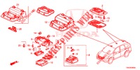 INNENLEUCHTE  für Honda CR-V 2.0 COMFORT 5 Türen 5 gang automatikgetriebe 2013