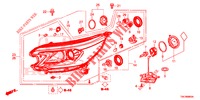 SCHEINWERFER  für Honda CR-V 2.0 COMFORT 5 Türen 5 gang automatikgetriebe 2013
