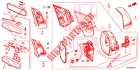 SPIEGEL/SCHIEBEDACH (3) für Honda CR-V 2.0 COMFORT 5 Türen 5 gang automatikgetriebe 2013