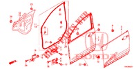 TUERTAFELN, VORNE(2D)  für Honda CR-V 2.0 COMFORT 5 Türen 5 gang automatikgetriebe 2013