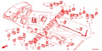 EINPARKSENSOR  für Honda CR-V 2.0 ELEGANCE 5 Türen 6 gang-Schaltgetriebe 2013