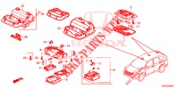 INNENLEUCHTE  für Honda CR-V 2.0 ELEGANCE 5 Türen 6 gang-Schaltgetriebe 2013