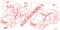 KABELBAUM (LH) (4) für Honda CR-V 2.0 ELEGANCE 5 Türen 6 gang-Schaltgetriebe 2013