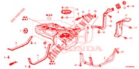 KRAFTSTOFFEINFUELLROHR (2.0L) (2.4L) für Honda CR-V 2.0 ELEGANCE 5 Türen 6 gang-Schaltgetriebe 2013