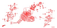 MOTORBEFESTIGUNGEN (2.0L) (MT) für Honda CR-V 2.0 ELEGANCE 5 Türen 6 gang-Schaltgetriebe 2013