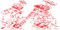 SITZKOMPONENTEN, HINTEN (2) für Honda CR-V 2.0 ELEGANCE 5 Türen 6 gang-Schaltgetriebe 2013