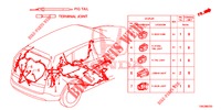 ELEKTR. STECKVERBINDER (ARRIERE) für Honda CR-V 2.0 ELEGANCE 5 Türen 5 gang automatikgetriebe 2013