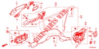 TUERSCHLOESSER, HINTEN/AEUSSERER GRIFF  für Honda CR-V 2.0 ELEGANCE 5 Türen 5 gang automatikgetriebe 2013