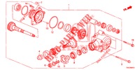 UEBERFUEHRUNG (2.0L) (2.4L) (4WD) für Honda CR-V 2.0 ELEGANCE 5 Türen 5 gang automatikgetriebe 2013