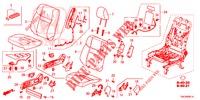 VORDERSITZ/SITZGURTE (D.) für Honda CR-V 2.0 ELEGANCE 5 Türen 5 gang automatikgetriebe 2013
