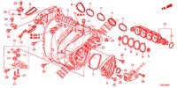 ANSAUGKRUEMMER (2.0L) für Honda CR-V 2.0 ELEGANCE L 5 Türen 6 gang-Schaltgetriebe 2013