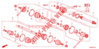 ANTRIEBSWELLE, VORNE/HALBWELLE (2.0L) für Honda CR-V 2.0 ELEGANCE L 5 Türen 6 gang-Schaltgetriebe 2013