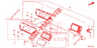 MITTLERES DISPLAY (LH) für Honda CR-V 2.0 ELEGANCE L 5 Türen 6 gang-Schaltgetriebe 2013
