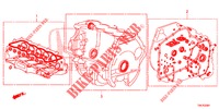 DICHTUNG SATZ/ GETRIEBE KOMPL. (2.0L) für Honda CR-V 2.0 ELEGANCE L 5 Türen 5 gang automatikgetriebe 2013