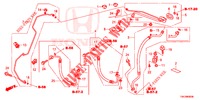 KLIMAANLAGE (FLEXIBLES/TUYAUX) (2.0L/2.4L) (LH) für Honda CR-V 2.0 ELEGANCE L 5 Türen 5 gang automatikgetriebe 2013