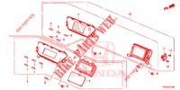 MITTLERES DISPLAY (LH) für Honda CR-V 2.0 ELEGANCE L 5 Türen 5 gang automatikgetriebe 2013