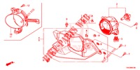 NEBELSCHEINWERFER  für Honda CR-V 2.0 ELEGANCE L 5 Türen 5 gang automatikgetriebe 2013
