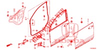 TUERTAFELN, VORNE(2D)  für Honda CR-V 2.0 ELEGANCE L 5 Türen 5 gang automatikgetriebe 2013