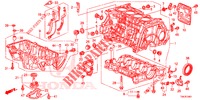 ZYLINDERBLOCK/OELWANNE (2.0L) für Honda CR-V 2.0 ELEGANCE L 5 Türen 5 gang automatikgetriebe 2013