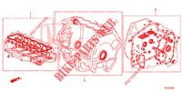 DICHTUNG SATZ/ GETRIEBE KOMPL. (2.0L) für Honda CR-V 2.0 EXECUTIVE 5 Türen 6 gang-Schaltgetriebe 2013