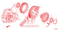 DIFFERENTIAL (2.0L) (4WD) für Honda CR-V 2.0 EXECUTIVE 5 Türen 6 gang-Schaltgetriebe 2013