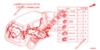 ELEKTR. STECKVERBINDER (ARRIERE) für Honda CR-V 2.0 EXECUTIVE 5 Türen 6 gang-Schaltgetriebe 2013