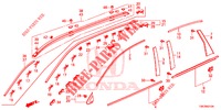 GRILL, VORNE/ZIERLEISTE  für Honda CR-V 2.0 EXECUTIVE 5 Türen 6 gang-Schaltgetriebe 2013